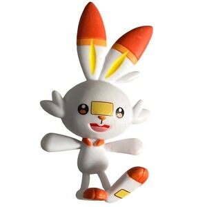 Pokemon Scorbunny 2 Inch Battle Figure WCT Wicked Cool Toys